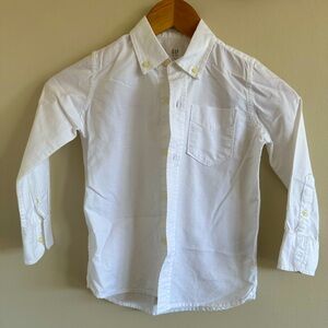 Gap Kids | Boy’s Button Down Dress Shirt, Size XS (4-5) Regular ✨